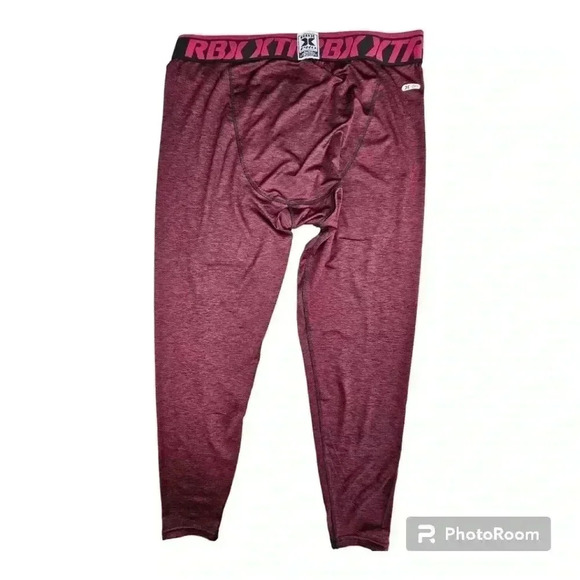 RBX Pro X-Dri Compression Leggings Royal blue/ black men's # CRM737 XLarge NWOT - Picture 2 of 6